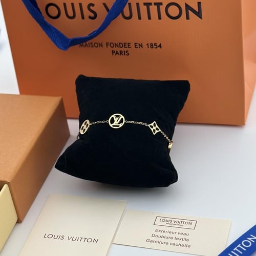 سوارة لويس فيتون ستيل ذهبي 1