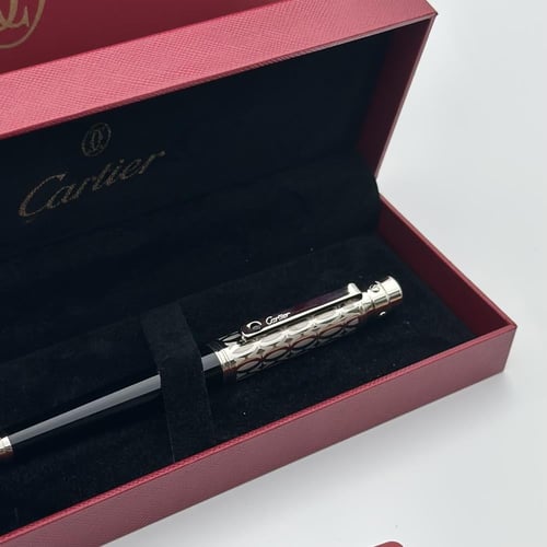 قلم كارتير اسود وفضي 1