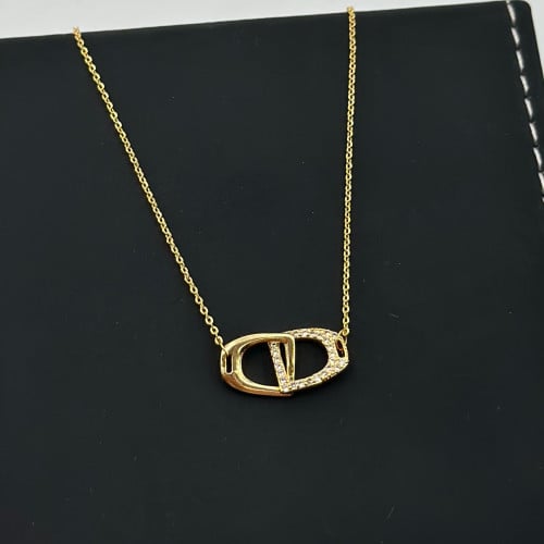 سلسال ستيل ذهبي