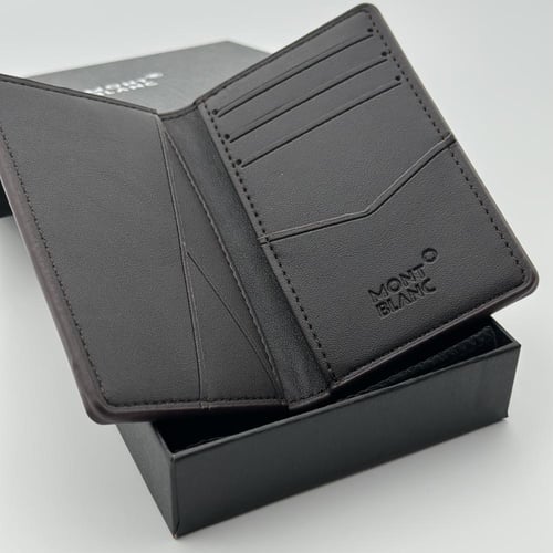 محفظة مونت بلانك بني