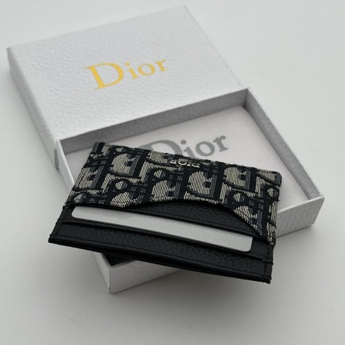 محفظة ديور اسود وبيج صغير