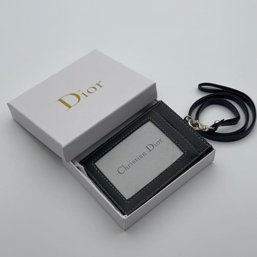 حامل بطاقات عمل ديور رصاصي