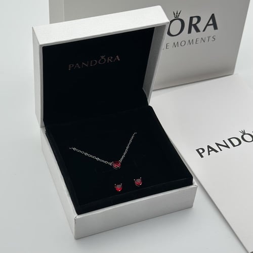 طقم كامل باندورا فص احمر