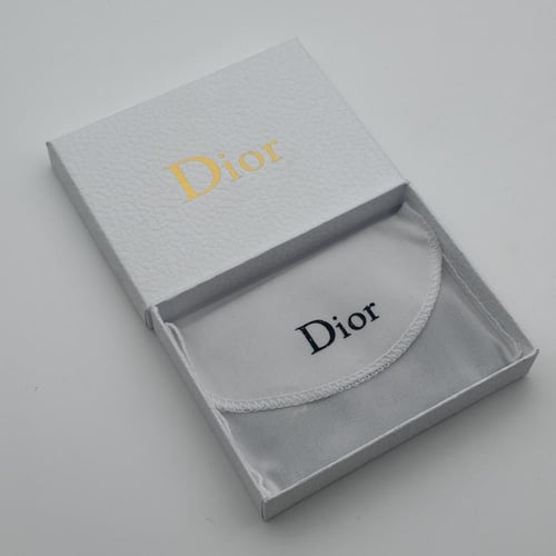 حامل بطاقات عمل ديور اسود