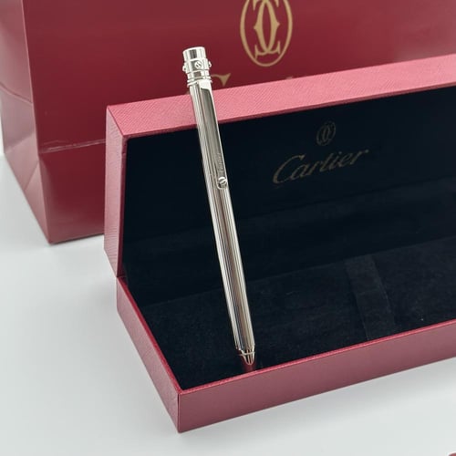 قلم كارتير فضي فضي كامل