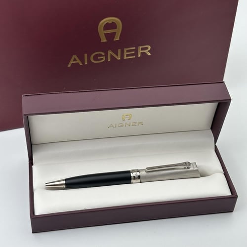 قلم اقنر فضي واسود سادة