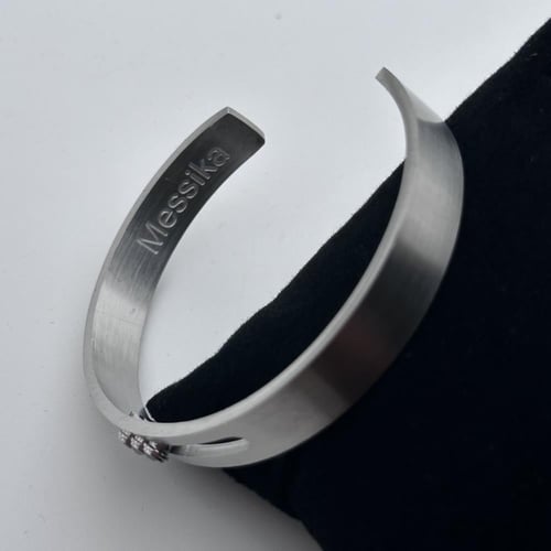 سوارة ميسيكا ستيل فضي