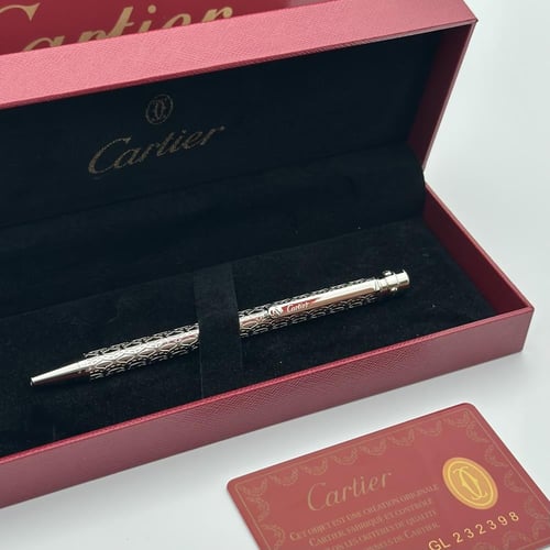 قلم كارتير فضي كامل
