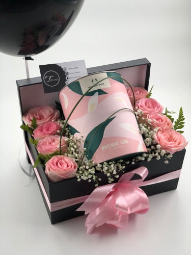 بوكس مجموعة بودي شوب مع ورد