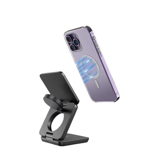 شاحن لاسلكي 3 في 1