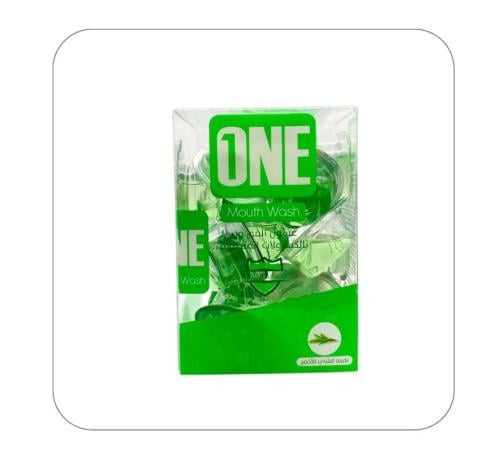 غسول فم كبسولات نكهة الشاي الأخضر البارد