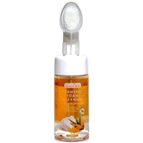 منظف الفقاعات الرغوي بخلاصة الكركم