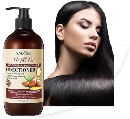 بلسم لتنعيم الشعر بزيت الارجان المغربي من سادور، 5...