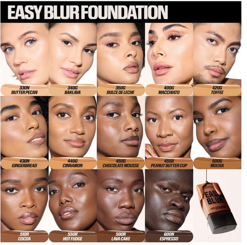 كريم اساس هدى بيوتي 30ml- EASY BLUR
