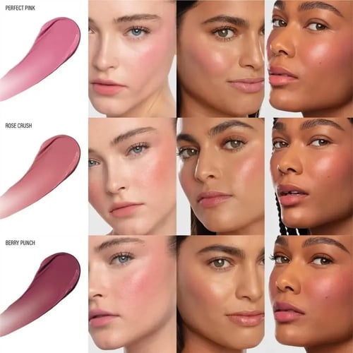 ميك اب باي ماريو احمر خدود كريمي روز كراش 5 جم