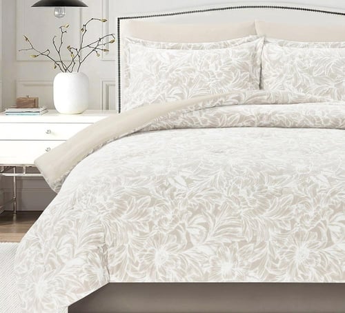 مفرش شتوي كانون فلانيل مزدوج 6 قطع سكري