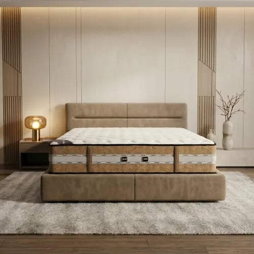 مرتبة سرير ايليت 200x200+30 سم