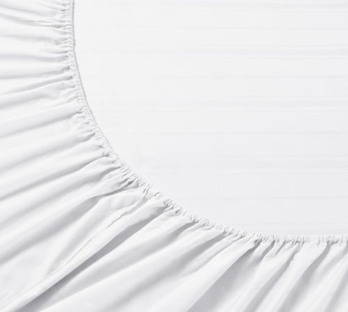 طقم شرشف سرير كانون فندقي قطن 100% قطعتين مفرد ونص...