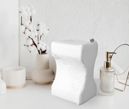 مخدة ميموري فوم بجل التبريد للركبة والساقين