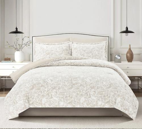 مفرش شتوي كانون فلانيل مزدوج 6 قطع سكري