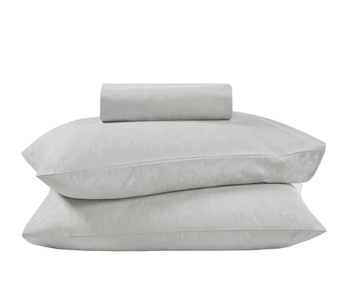 شرشف سرير صيفي فندقي كانون كينج مزدوج طقم 3 قطع رم...