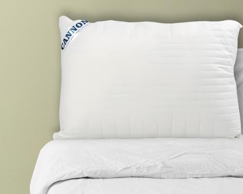 مخدة قطن 100% كانون بتطريز مربعات