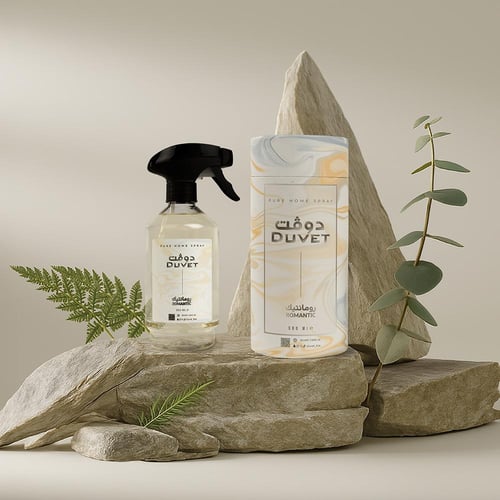 معطر رومانتيك الفاخر 500 مل لتعطير المنزل والمفروش...