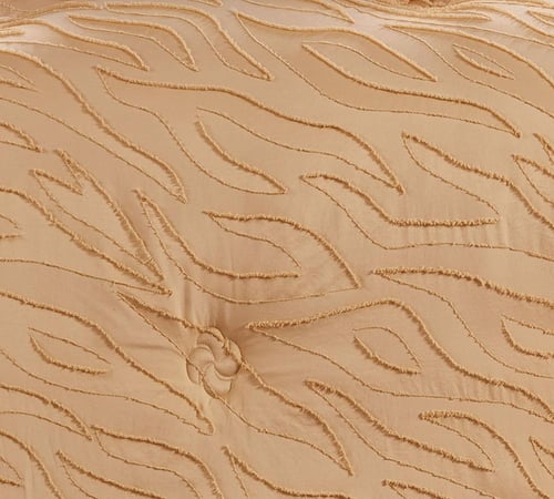 مفرش سرير صيفي مزدوج 6 قطع كموني - نعومة اللمسة في...