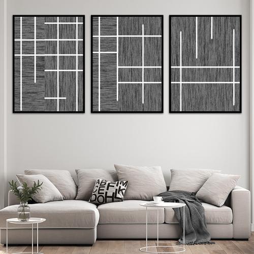طقم من 3 لوحات بتصميم مودرن