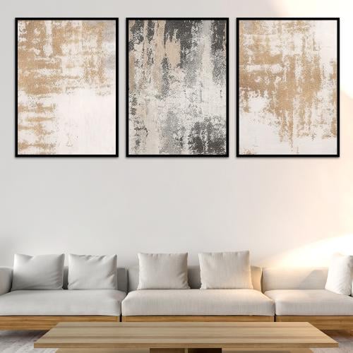 طقم من 3 لوحات بتصميم مودرن