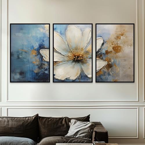 طقم من 3 لوحات بتصميم مودرن