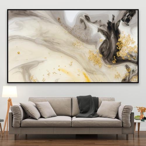 لوحة جدارية تجريدية بتصميم مودرن