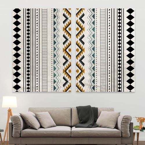 طقم مكون من عدد لوحتين بتصميم مودرن