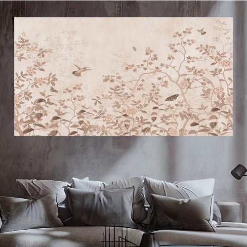 لوحة جدارية تجريدية بتصميم مودرن