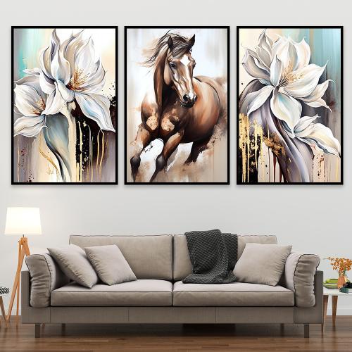 طقم من 3 لوحات بتصميم مودرن