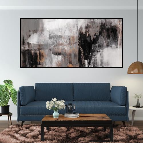 لوحة جدارية تجريدية بتصميم مودرن