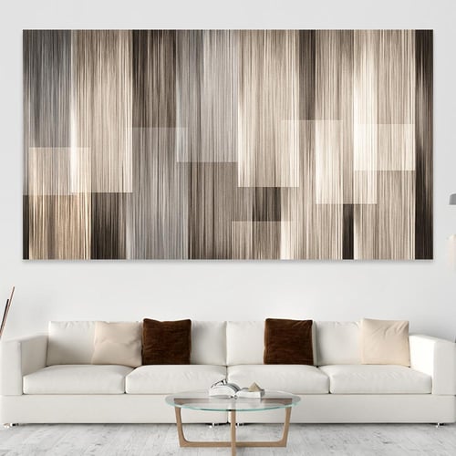لوحة جدارية تجريدية بتصميم مودرن