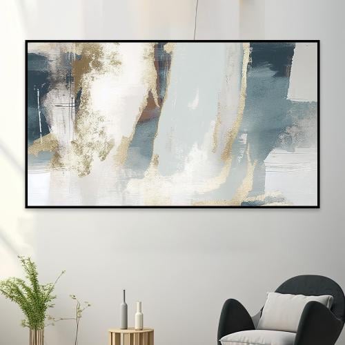 لوحة جدارية تجريدية بتصميم مودرن