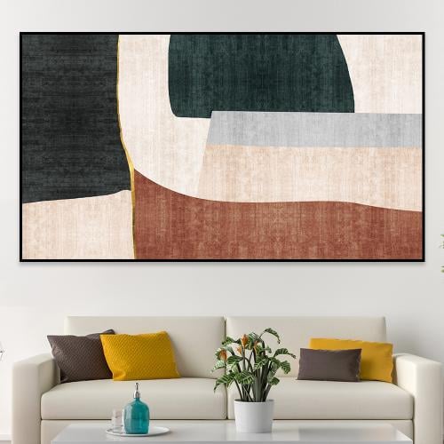 لوحة جدارية تجريدية بتصميم مودرن