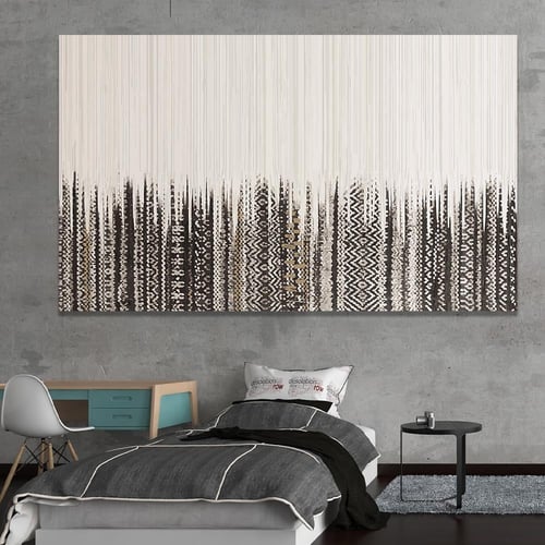 لوحة جدارية تجريدية بتصميم مودرن 3