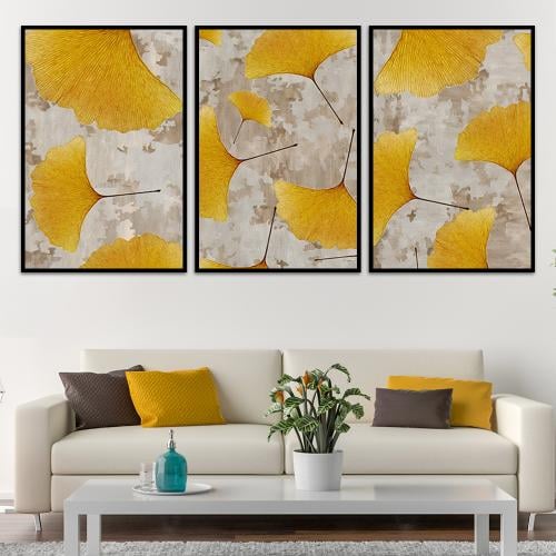 طقم من 3 لوحات بتصميم مودرن