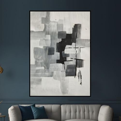 لوحة جدارية فن تجريدي مودرن