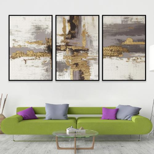 طقم من 3 لوحات بتصميم مودرن
