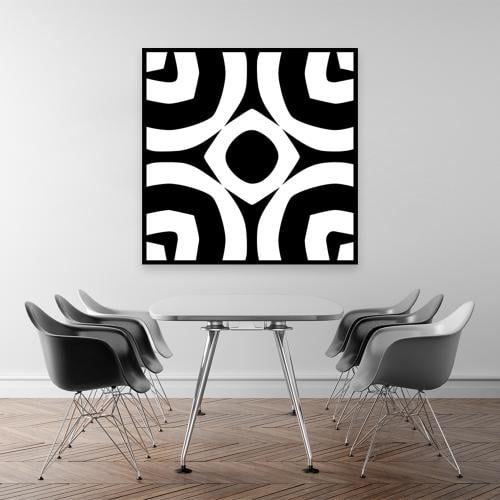 لوحة جدارية فن تجريدي مودرن