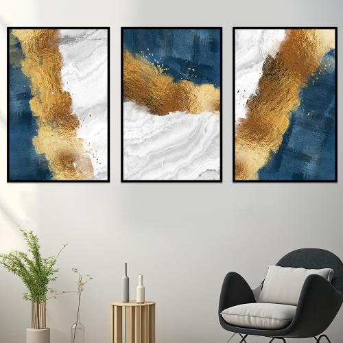 طقم من 3 لوحات بتصميم مودرن