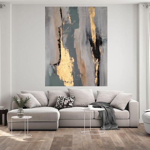 لوحة جدارية فن تجريدي مودرن