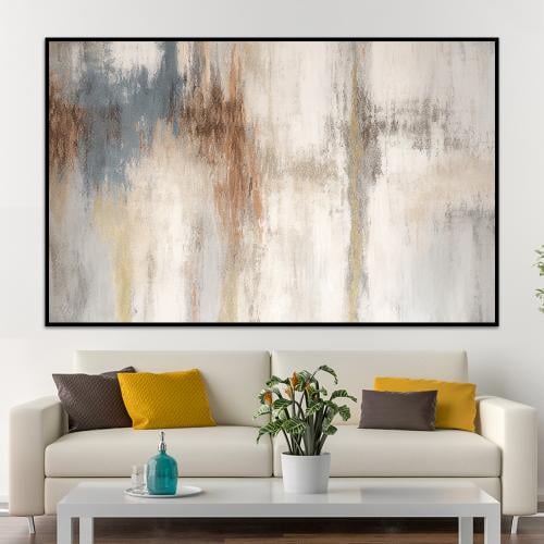 لوحة جدارية تجريدية بتصميم مودرن