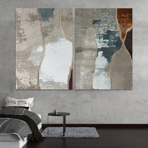 طقم مكون من عدد لوحتين بتصميم مودرن