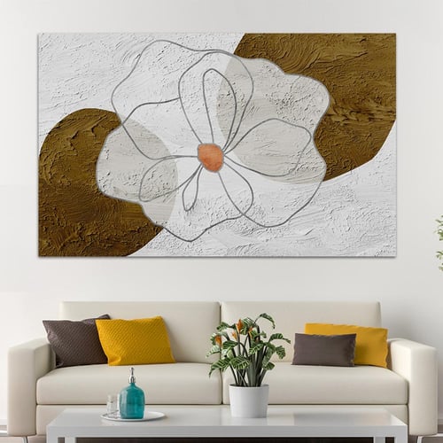 لوحة ورد بتصميم مودرن