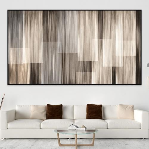 لوحة جدارية تجريدية بتصميم مودرن